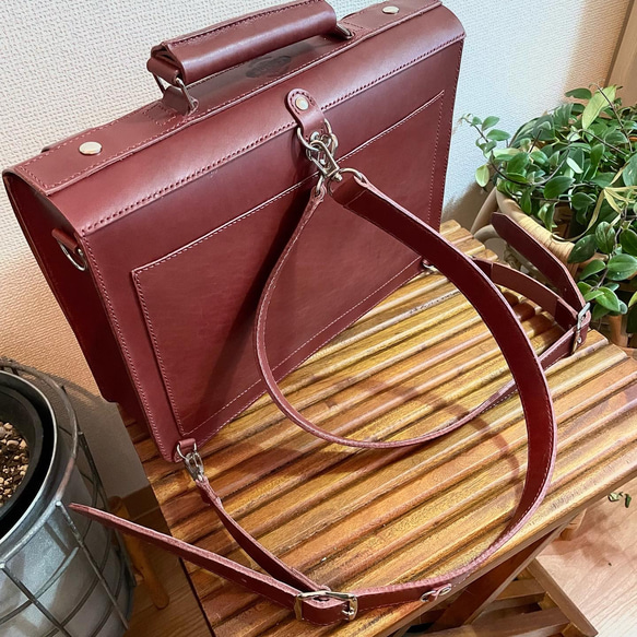 受注生産 サッチェルバッグ！　カスタマイズ可 