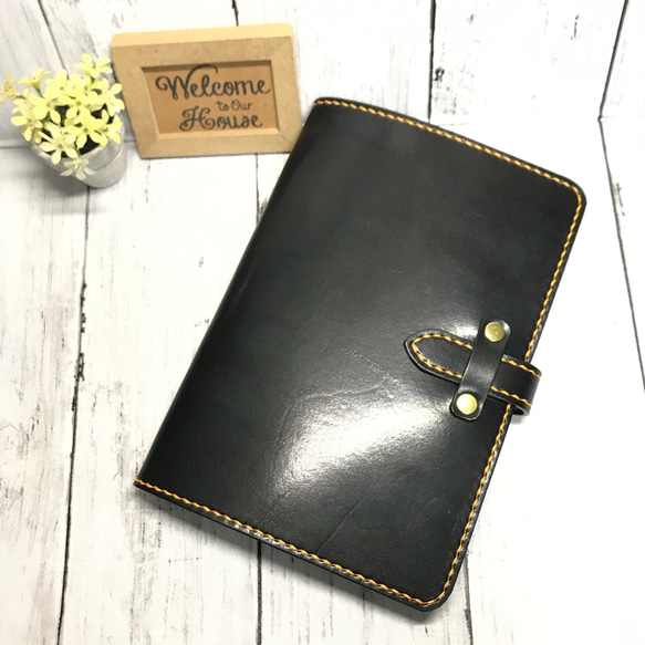 iPad mini 6/5/4用 栃木レザー ブラックサドル 本革ケース ヌメ革 タブレットケース mini iPad タブレットケース