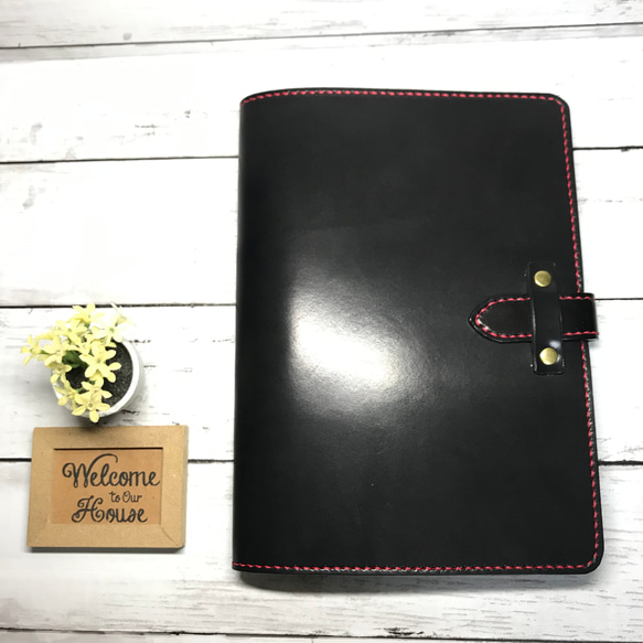 iPad mini 6/5/4用 栃木レザー ブラックサドル 本革ケース ヌメ革 タブレットケース mini iPad タブレットケース