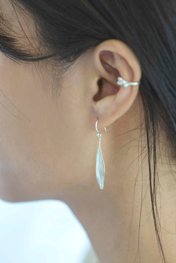 橄欖造型耳環 第4張的照片