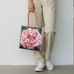 ミナペルホネン ハンドメイド ディア トートバック チューリップバック