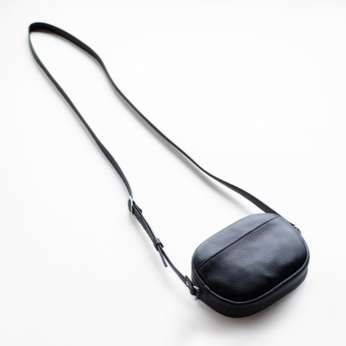 本革ハンドメイド　ショルダーバッグ　フルオーダー専用 本革 ミニショルダーバッグ オーバル型 レディース メンズ