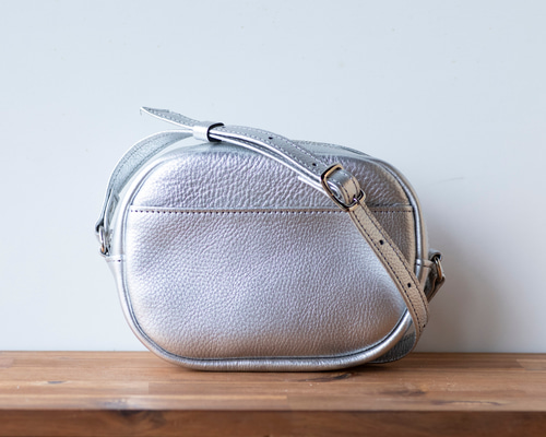 本革ハンドメイド　ショルダーバッグ　フルオーダー専用 本革 ミニショルダーバッグ オーバル型 レディース メンズ