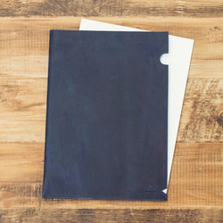 オールレザー A4サイズ ファイル 本革 文房具 ステーショナリー HAK032 16枚目の画像