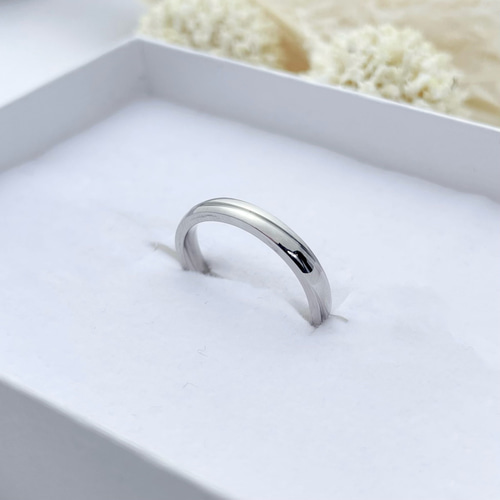 ウェーブラインが美しいマリッジ』ペアリング 婚約指輪 名入れ 刻印 