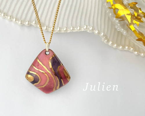 七宝焼きネックレス(136) ネックレス・ペンダント 工房ジュリアン 通販