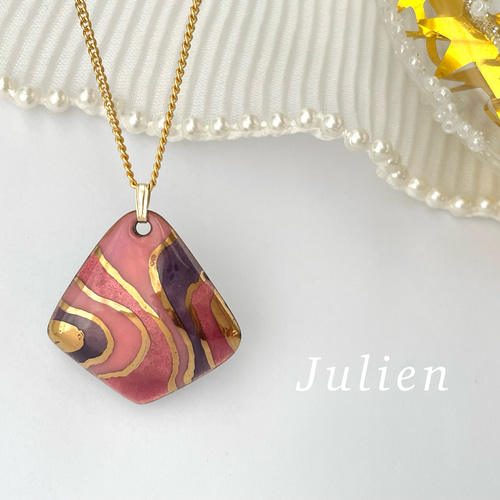 七宝焼きネックレス(136) ネックレス・ペンダント 工房ジュリアン 通販