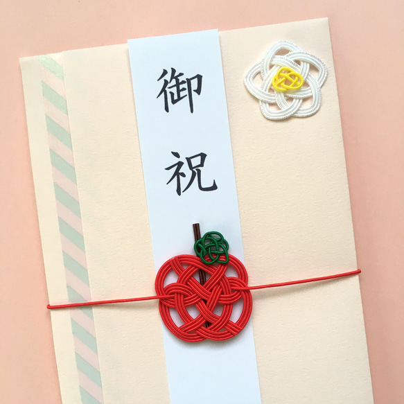 水引ご祝儀袋 ◯北欧りんご◯ ご祝儀袋・袱紗（ふくさ） BRUN*mizuhiki