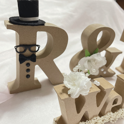 お得なセット価格】結婚式 玄関のお飾り オリジナルオブジェ お得なセット価格】結婚式 玄関のお飾り オリジナルオブジェ