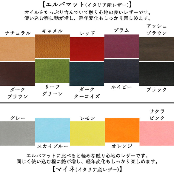 キーケース 【210通りからオーダーメイド】 シンプル 三つ折り 名入れ プレゼント 記念日 母の日 誕生日 12枚目の画像