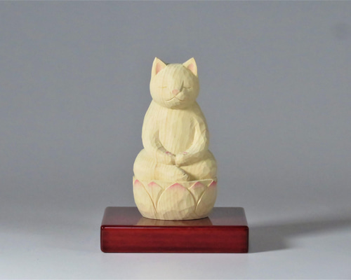 やっかい猫様 レトロ 木彫 壁かけ 495bd0e6e8799924401398ea845b91