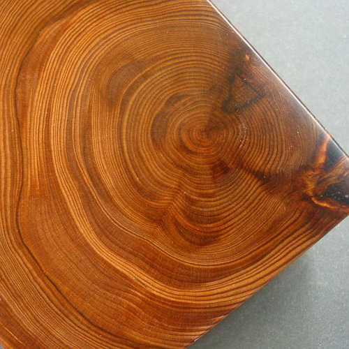 屋久杉】木製名刺入れ 緻密な年輪は素晴らしい【即日発送】 名刺入れ