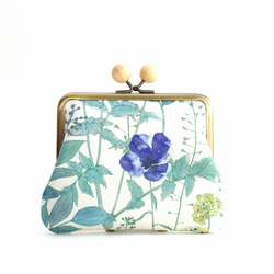 Kiss lock purse (M) - Liberty "Irma" Blue [089] 第3張的照片