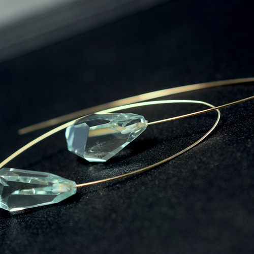 P15 宝石質 14kgf 14kゴールドフィル大粒 天然 グリーン 緑 アメシスト  