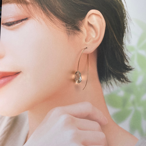 P15 宝石質 14kgf 14kゴールドフィル大粒 天然 グリーン 緑 アメシスト  