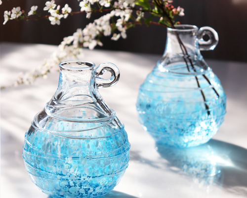 レア ガラス 一輪挿し 美品 2167e9024d1c8dbf024dc630c3d778