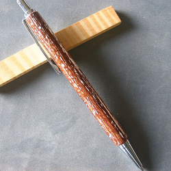 屋久杉】木軸ボールペン 古木の光明杢が綺麗【即日発送】 ☆シャープ