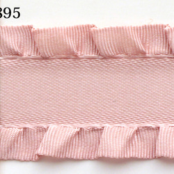 [4 寬度/24 色] MOKUBA 4895 褶邊緞帶 4 種尺寸/5m 卷 用於腰帶的 Mokuba 絲帶 第3張的照片
