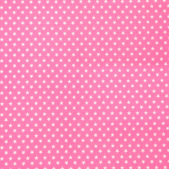 スケア生地 布【50×110cｍ】 星柄 スター 定番 総柄 裏地 入園入学 桃色 ピンク 2枚目の画像