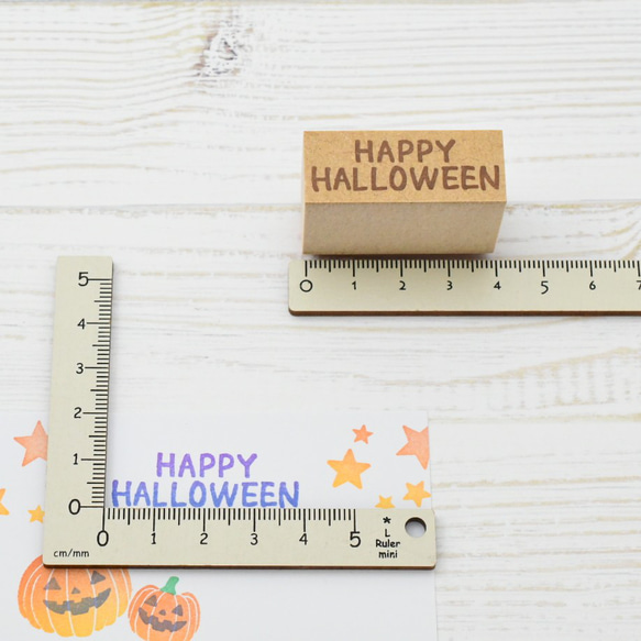 ハロウィンの文字 はんこ ハロウィンスタンプ 5枚目の画像