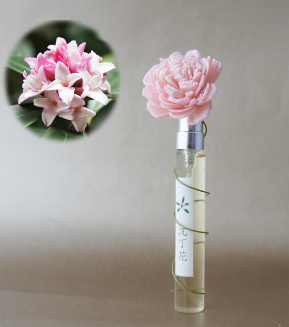 【送料無料】リアル3大香木“金木犀＆沈丁花＆梔子”10×3本セット　生花の再現　生花のフレグランス　ファブリックミスト 6枚目の画像