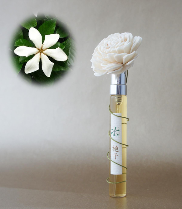 【送料無料】リアル3大香木“金木犀＆沈丁花＆梔子”10×3本セット　生花の再現　生花のフレグランス　ファブリックミスト 8枚目の画像