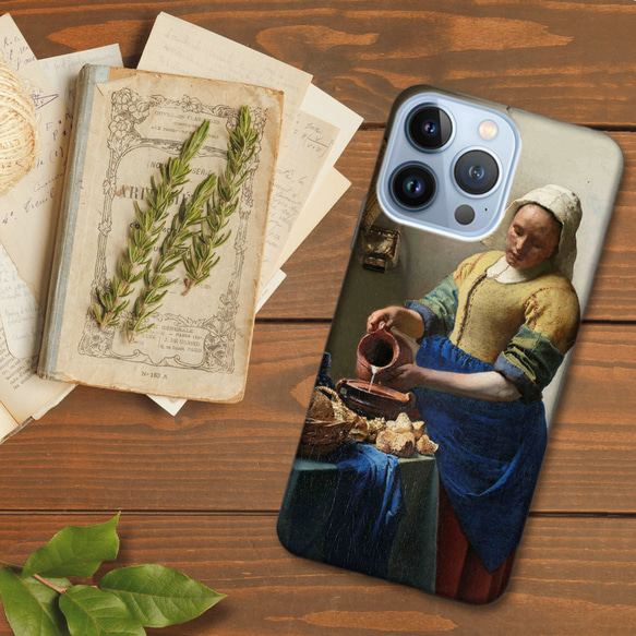 iPhone Case Vermeer &quot;The Milkmaid&quot; [使用高分辨率圖像] 第1張的照片