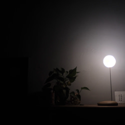 懸月-全月 l 把月亮帶入家中 木質燈飾 觸控式夜燈 第8張的照片