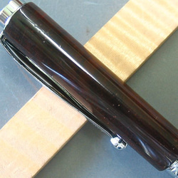 【紫檀】木製ボールペン 貴重な三大唐木の逸品【即日発送】 4枚目の画像