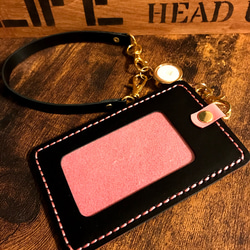 7色の革から自由にカスタマイズ！I Dケース カードケース  パスケース 名入れ無料 15枚目の画像