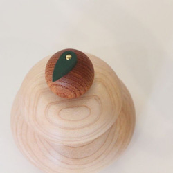 木の鏡餅 ミニサイズ｜木製 かがみもち お正月 飾り モダン  新年 迎春 お年賀 6枚目の画像