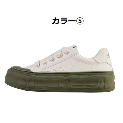 ☆人気商品☆ 床革 スニーカー シューズ レディース22.5㎝－24.5