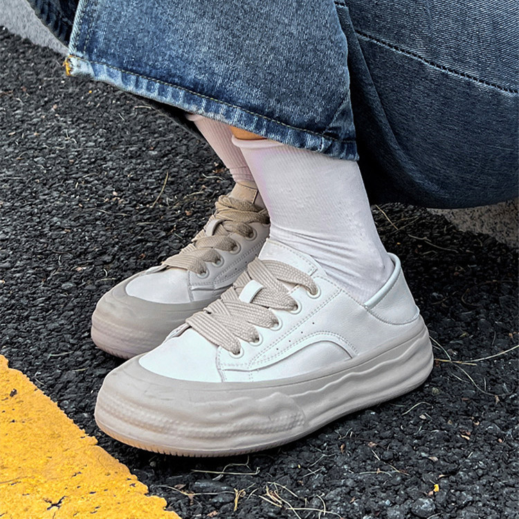 ★人気商品★ 床革　スニーカー　シューズ レディース22.5㎝－24.5㎝　3212