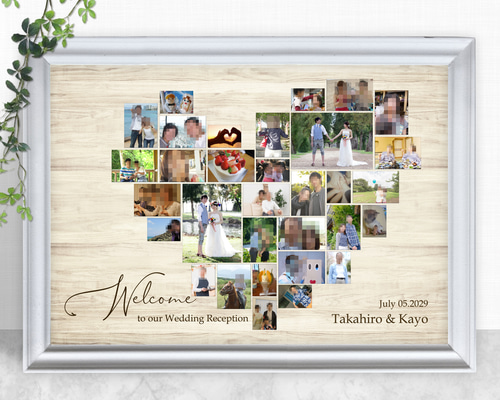 ウェルカムボード 文字入れます ドライフラワーウェルカムボード（文字入れ付き） | ドライ