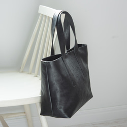 限時搶購！全部5種顏色。奢侈地使用櫪木皮革！ All Leather Tote Bag Tochigi Leather W Ko 第17張的照片