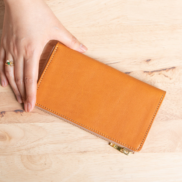 期間限定SALE【小さい長財布 TIDY2.0】栃木レザー 本革 日本製