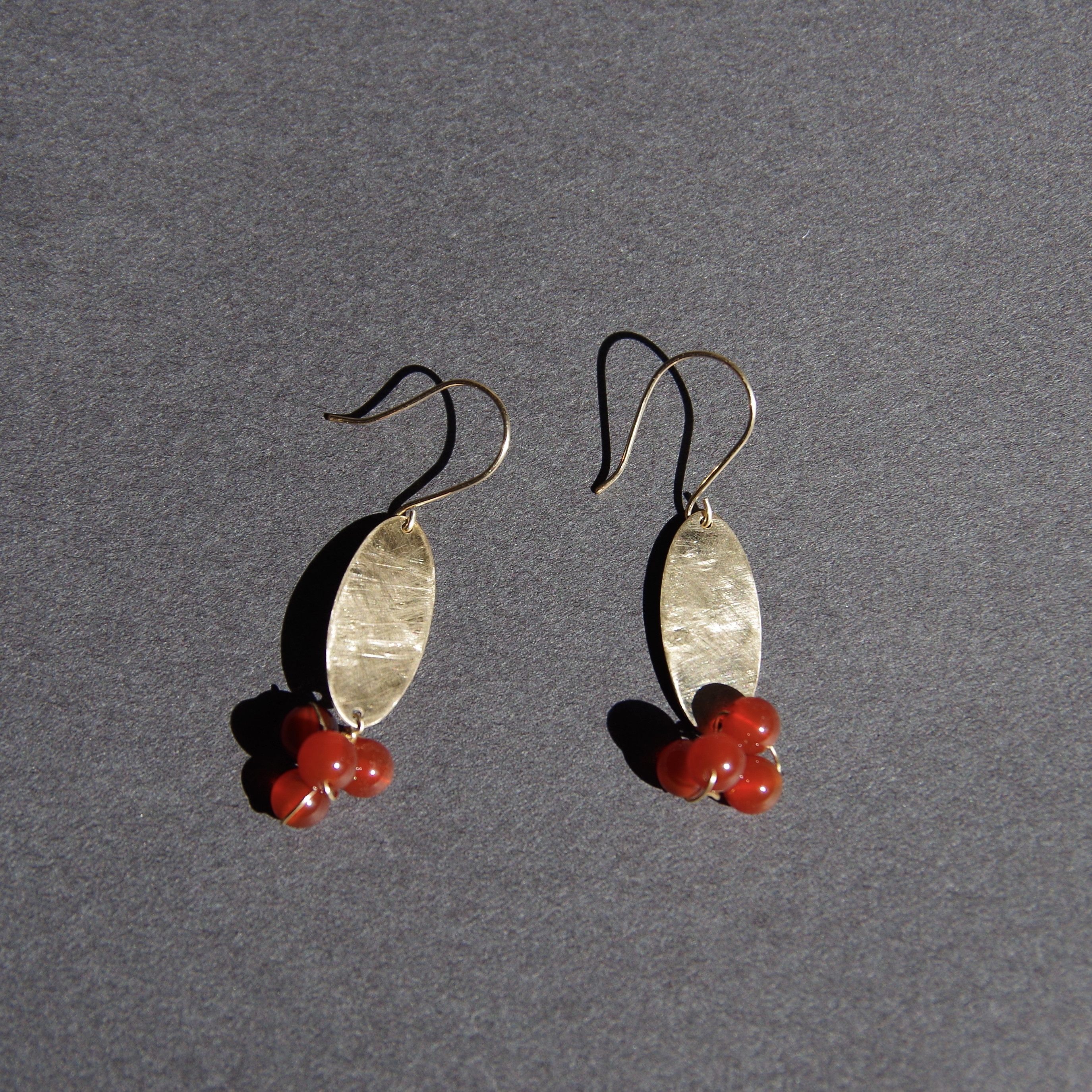 K10×カーネリアン tubomi ピアス ☆受注生産☆