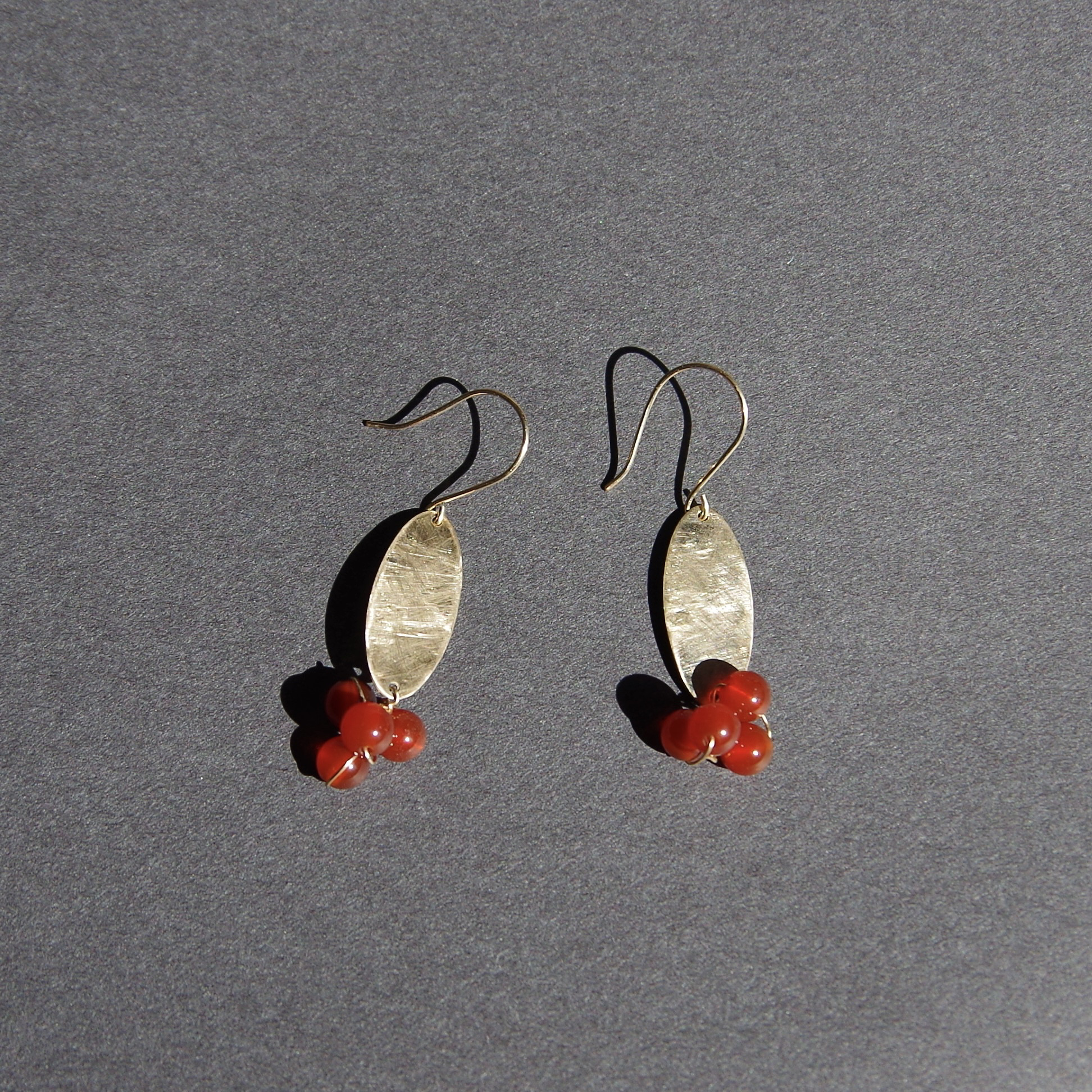 K10×カーネリアン tubomi ピアス ☆受注生産☆