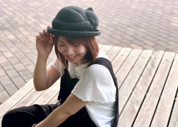 【接受預訂】晚安小貓帽 第9張的照片