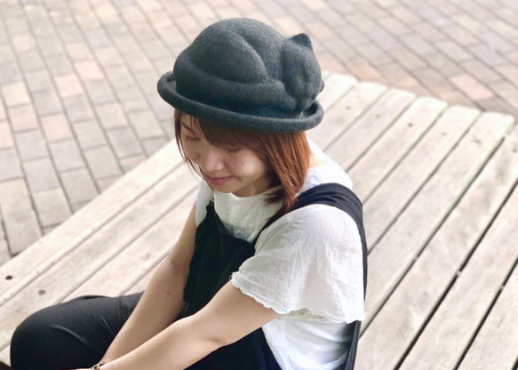 【接受預訂】晚安小貓帽 第10張的照片
