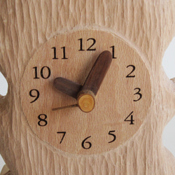 リス君とドングリ　振り子掛・置き時計 7枚目の画像