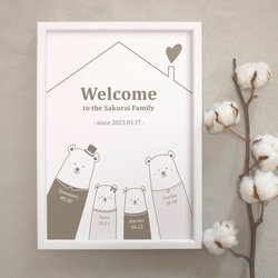 【❤ナチュラル＆レトロモダンでお洒落な北欧デザイン♪❤】ウェルカムボード ナチュラル＆レトロモダンでお洒落な北欧デザイン】 ウェルカムボード