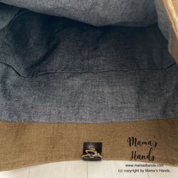 僅剩1件！ ⭐️ 已售出14件！ ⭐️ 《Linen Camel》棕色焦糖色皮革單肩包，大號♪ 第9張的照片