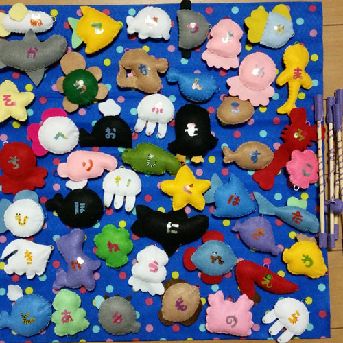 大人気♪お魚釣りセット⑧フェルト、ハンドメイド！誕生日、イベント