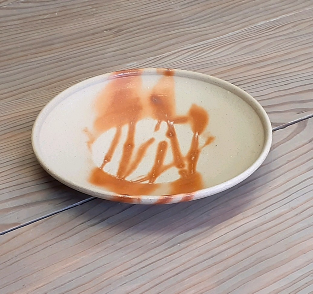 備前焼　大皿 備前焼 緋襷7寸皿 大皿 高志窯製陶所 通販 7986011｜Creema