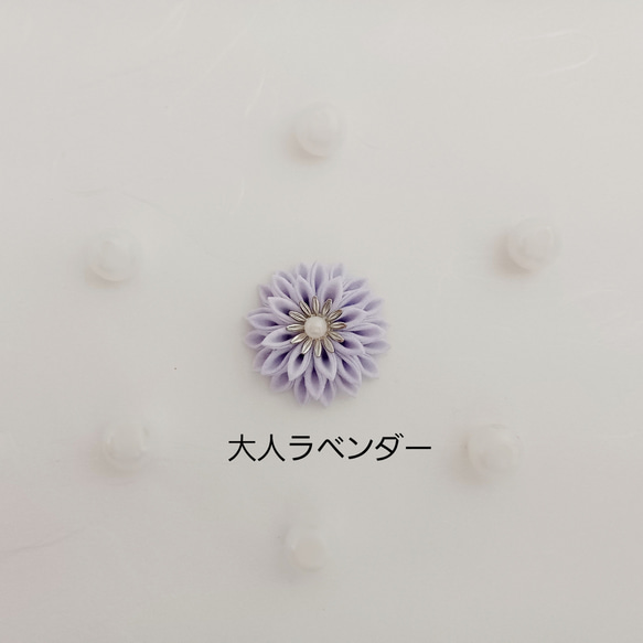 フラワーブックマーカー・しおり（レトロ/パープルブルーミックス紫陽花カラー/他カラー・コットンタイプ） 5枚目の画像