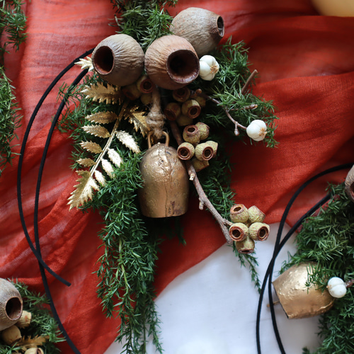 毎年飾れる♡カウベルの音色が美しいフレッシュグリーンのクリスマス