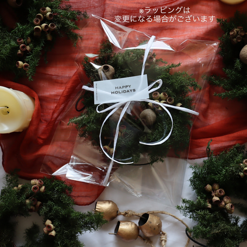 毎年飾れる♡カウベルの音色が美しいフレッシュグリーンのクリスマス