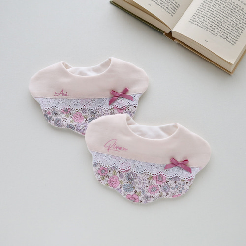 花びらレーススタイ☆YUWA花柄ピンク