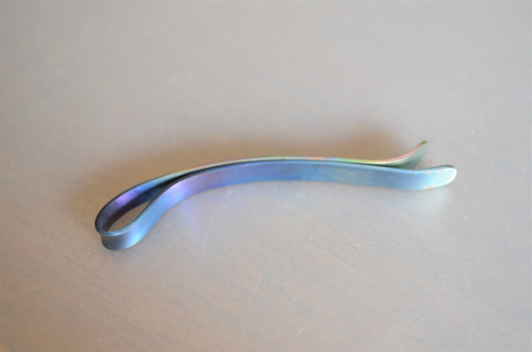 チタン製ヘアピン・big・Titanium hairpin 3枚目の画像